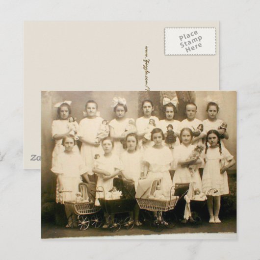 VINTAGE 7 BRIEFKAART (Voorkant / Achterkant)