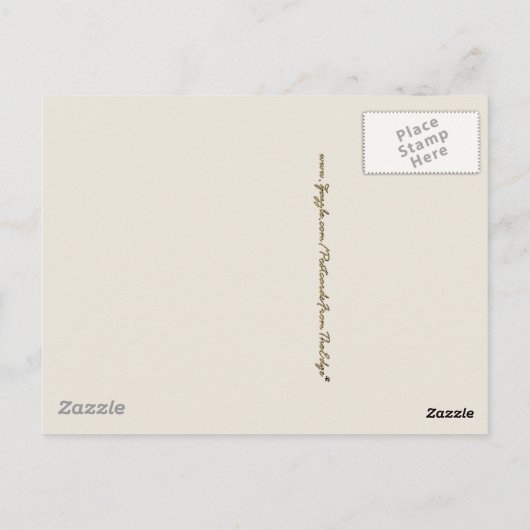 VINTAGE 7 BRIEFKAART (Achterkant)