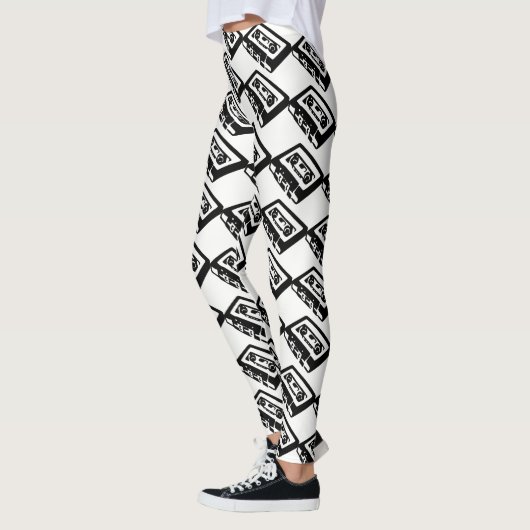Vintage 80-Cassettebandje Leggings (Links)