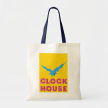 Vintage 80 - Clockhouse at C&A - Canvas tas
