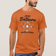 Vintage 80s 1970 Baltimore Wereldkampioenen