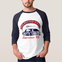 Vintage 80s Doubleday Field Cooperstown Raglan