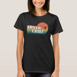 Vintage 80's Sunset Santa Cruz California Surfer T-shirt