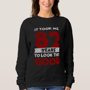 Vintage 82 Jaar Oud Funny 82ste Verjaardag Cadeau Trui