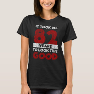 Vintage 82 Jaar Oud Funny 82ste Verjaardagscadeau T-shirt