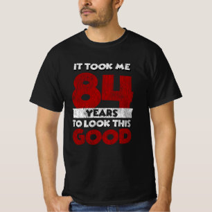 Vintage 84 Jaar Oud Funny 84ste Verjaardagscadeau T-shirt