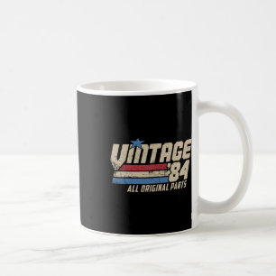 Vintage 84 Retro 41e verjaardag top voor mannen 19 Koffiemok