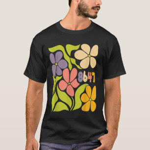 Vintage 86 47 Anti-Trump Flower President T-shirt