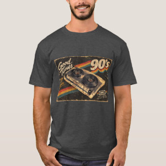 Vintage 90s Goede Tijden Cassetteband T-Shirt