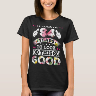 Vintage 94 Veertig jaar oud Fijne 94ste verjaardag T-shirt