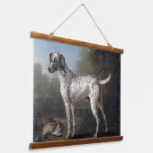 Vintage A Gray Spotted John Wootton Hangend Wandkleed (Gebogen)