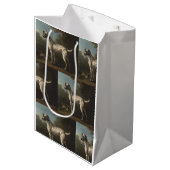 Vintage A Gray Spotted John Wootton Medium Cadeauzakje (Voorkant Gekanteld)