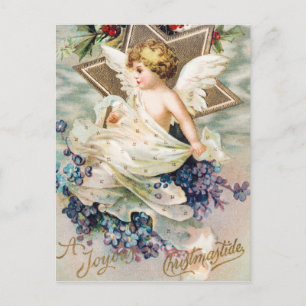 Vintage A Joyous Christmastide (1908) Feestdagenkaart