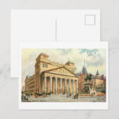 Vintage Aachen Germany Theater Briefkaart (Voorkant / Achterkant)
