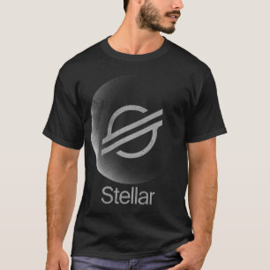Vintage aan de moon Stellar XLM Crypto Coin HODL T-shirt