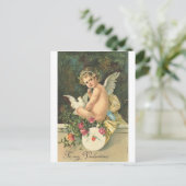 Vintage aan mijn Valentijn Feestdagenkaart (Staand voorkant)