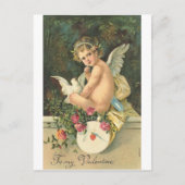 Vintage aan mijn Valentijn Feestdagenkaart (Voorkant)