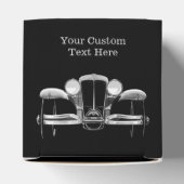 Vintage aangepaste draagtassen bedankdoosjes (Bovenkant)