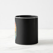 Vintage Aangepaste Verjaardag De Legende Bergstijl Mok (Midden)