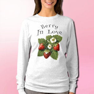 Vintage Aardbeien - Bes in Love T-shirt