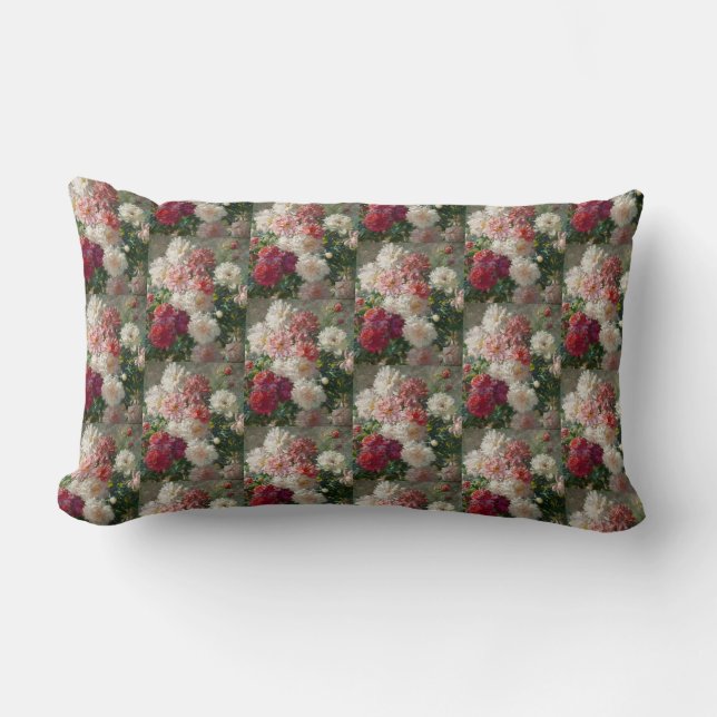 Vintage Abbott Fuller Graves Peonies Kussen (Voorkant)