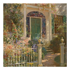 Vintage Abbott Fuller Graves Portsmouth Doorway Perfect Poster