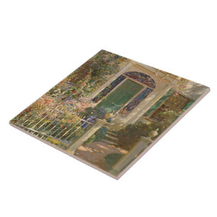 Vintage Abbott Fuller Graves Portsmouth Doorway Tegeltje