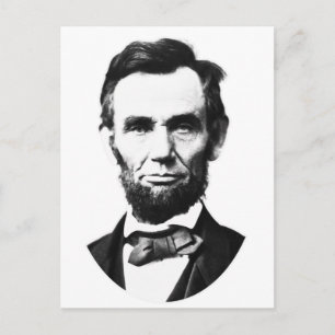 Vintage Abe Lincoln Briefkaart