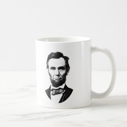 Vintage Abe Lincoln Koffiemok (Rechts)