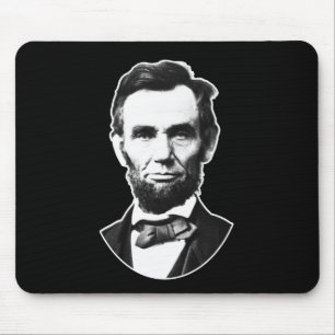 Vintage Abe Lincoln Muismat