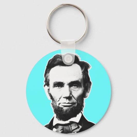 Vintage Abe Lincoln Sleutelhanger (Voorkant)
