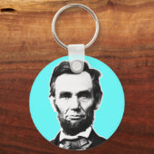 Vintage Abe Lincoln Sleutelhanger (Voorkant)