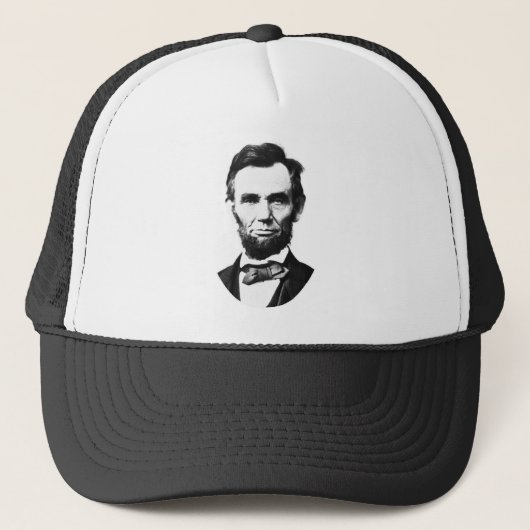 Vintage Abe Lincoln Trucker Pet (Voorkant)