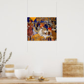 Vintage Absinthe Berthelot Poster (Keuken)