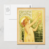 Vintage Absinthe Poster Art Briefkaart (Voorkant / Achterkant)