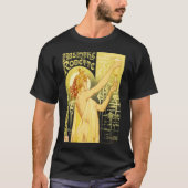 Vintage Absinthe Poster Art T-shirt (Voorkant)