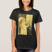Vintage Absinthe Poster Art T-shirt (Voorkant)