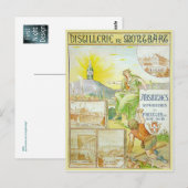 Vintage Absinthes Superieures Briefkaart (Voorkant / Achterkant)