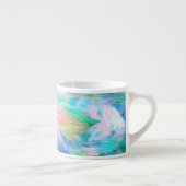 Vintage Abstract Dream – Romantic Fantasy Nature Espresso Kop (Rechts)