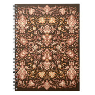 vintage abstract sierkunst natuur vintage achtergr notitieboek