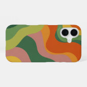 Vintage Abstractie iPhone 16 Hoesje (Achterkant horizontaal)