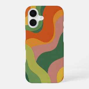 Vintage Abstractie iPhone 16 Hoesje