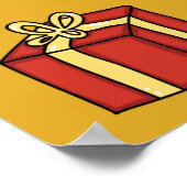 vintage achtergrond schapen poster (Hoek)