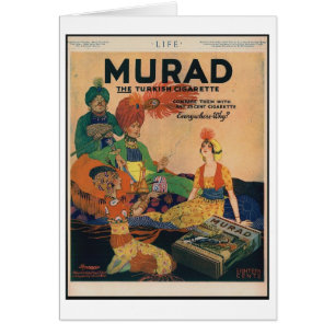 Vintage Ad - 1918 Murad Turkey Cigarette,