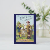 Vintage Ad Acme Soap Briefkaart (Staand voorkant)