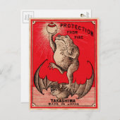 Vintage Ad Briefkaart (Voorkant / Achterkant)