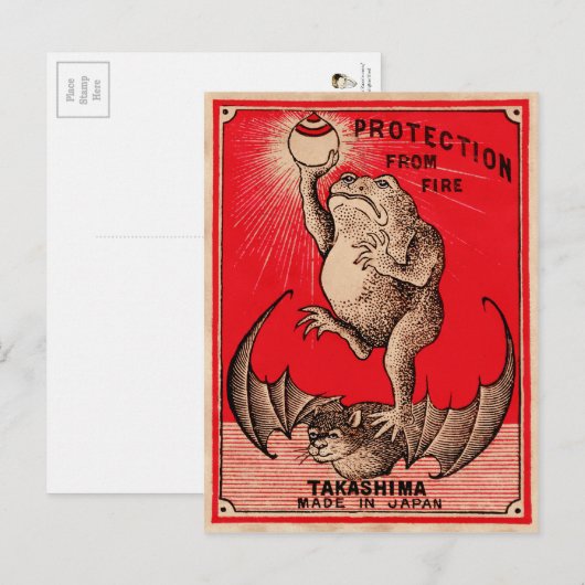 Vintage Ad Briefkaart (Voorkant / Achterkant)