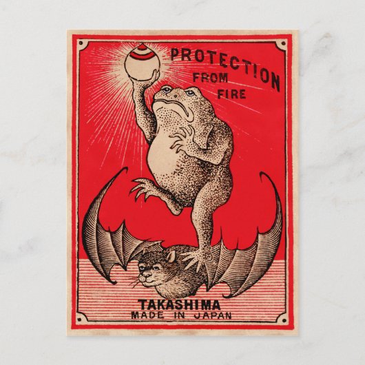 Vintage Ad Briefkaart (Voorkant)