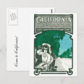 Vintage Ad briefkaart (Voorkant / Achterkant)