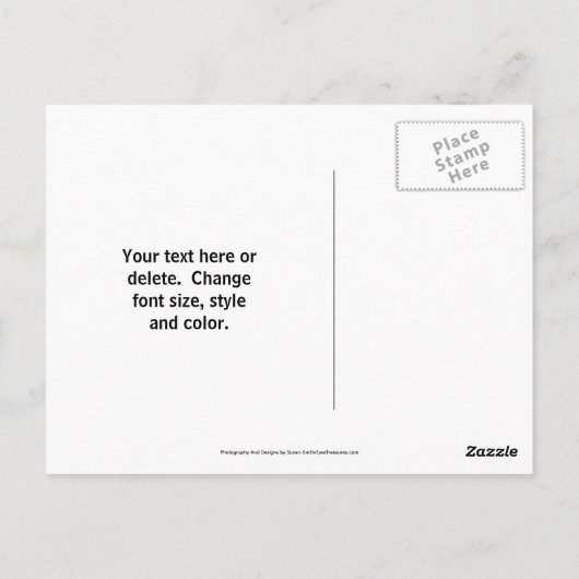 Vintage Ad Carrots Briefkaart (Achterkant)